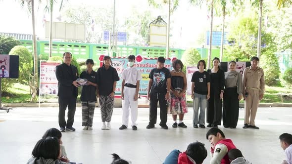 โรงเรียนลพบุรีปัญญานุกูล จังหวัดลพบุรี จัดกิจกรรมวันเอดส์โลก ประจำปี 2568