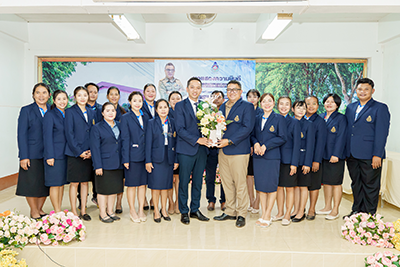 ร่วมแสดงความยินดี ต้อนรับรองผู้อำนวยการ