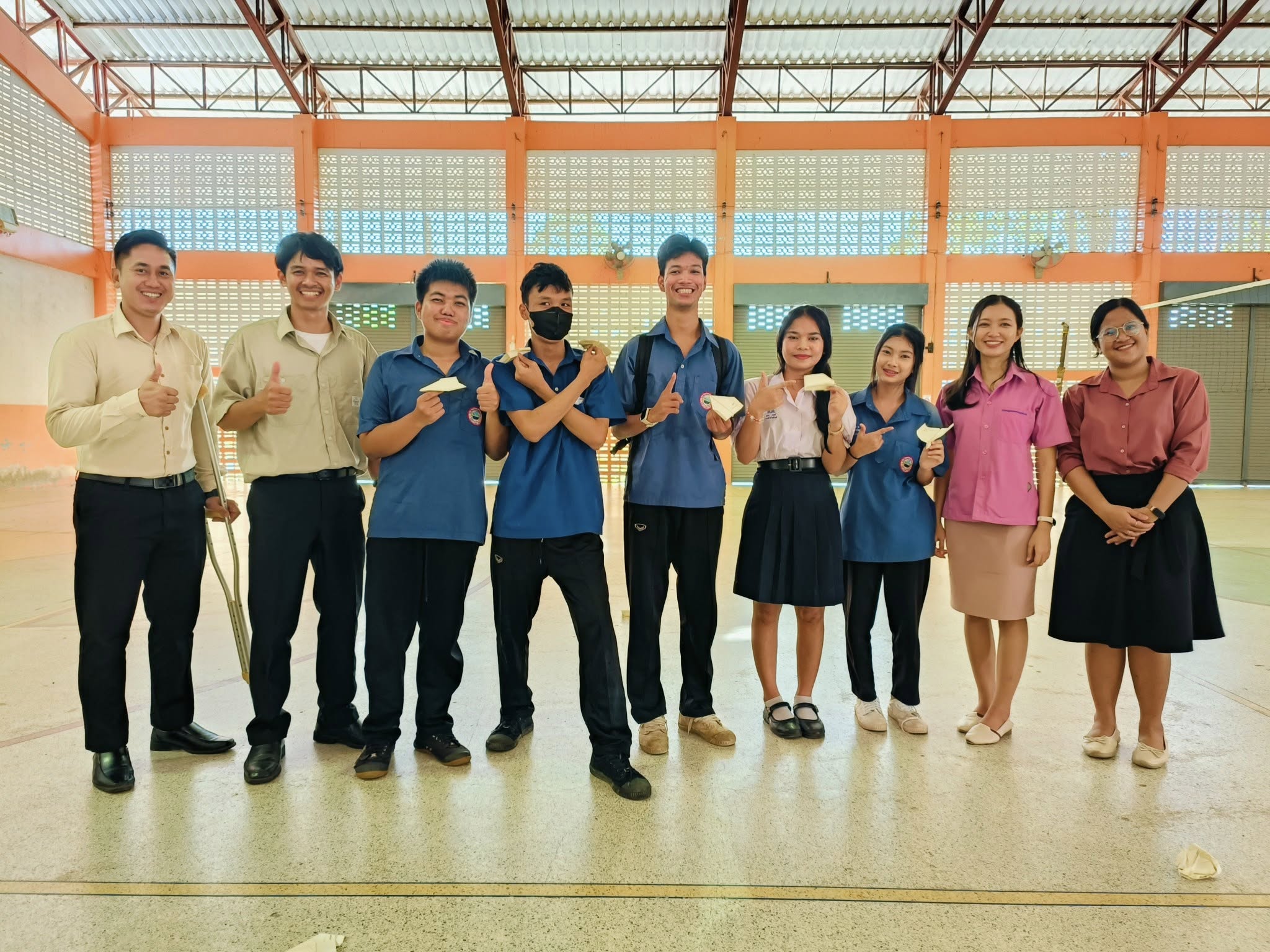 การแข่งขันเครื่องบินกระดาษพับ งานสัปดาห์วิทยาศาสตร์แห่งชาติ ประจำปี 2568 (5 ส.ค.68)