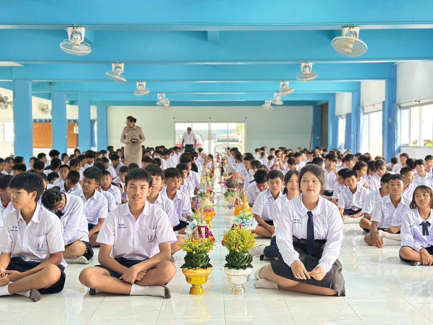12 มิถุนายน 2568 กิจกรรมไหว้ครูประจำปีการศึกษา 2568