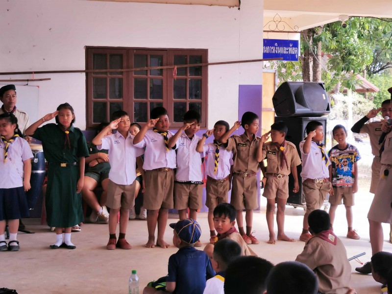 กิจกรรมเดินทางไกลลูกเสือสำรอง ปีการศึกษา2565