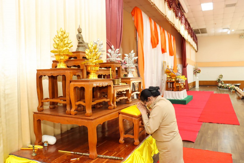 สวดมนต์ถวายพระพร