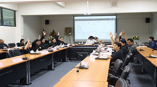 การประชุมคณะกรรมการสถานศึกษา