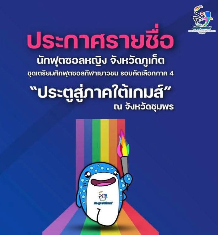 โรงเรียน อบจ.บ้านนาบอน ผู้บริหาร คณะครู ขอแสดงความยินดีกับคนเก่งของเรา ได้รับคัดเลือกเป็นตัวแทนนักฟุตซอลหญิง จังหวัดภูเก็ต ชุดเตรียมศึกฟุตซอลกีฬาเยาวชนแห่งชาติครั้งที่ 41 รอบคัดเลือกภาค 4 “ประตูสู่ภาคใต้เกมส์”